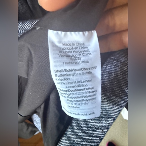 J CREW One-button linen blazer SIZE: 2 - Picture 10 of 11